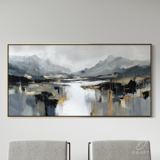 grazus ir modernus Paveikslas - Frozen time ant drobes internetu