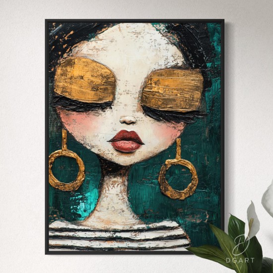 grazus ir modernus Paveikslas - Zero drama ant drobes internetu