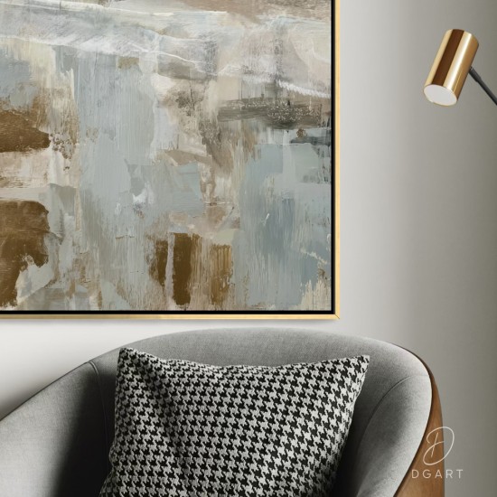 grazus ir modernus Paveikslas - Quiet Breakwater ant drobes internetu