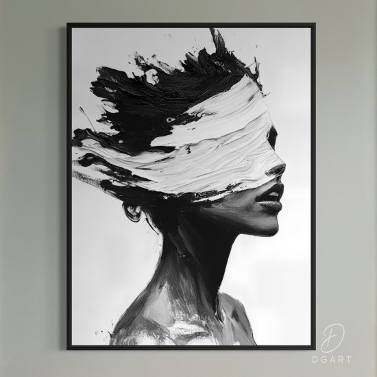 grazus ir modernus Paveikslas - Unseen ant drobes internetu