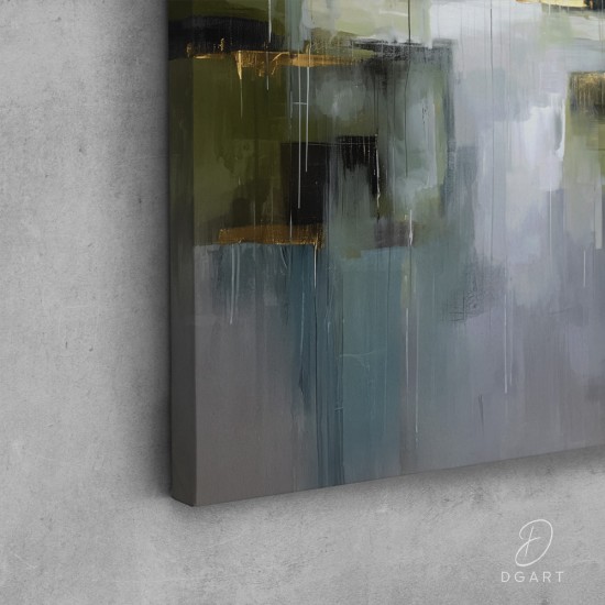 grazus ir modernus Paveikslas - Quiet Waterline ant drobes internetu