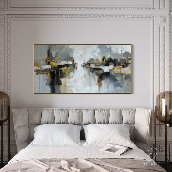 grazus ir modernus Paveikslas - Between structures ant drobes internetu