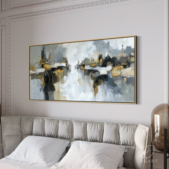 grazus ir modernus Paveikslas - Between structures ant drobes internetu