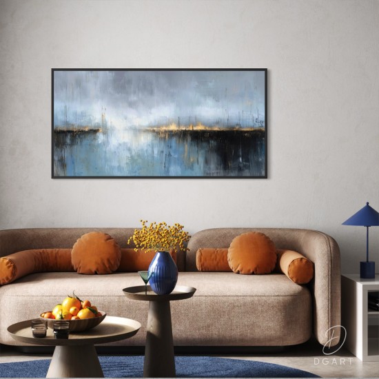 grazus ir modernus Paveikslas - Horizon of Embers ant drobes internetu