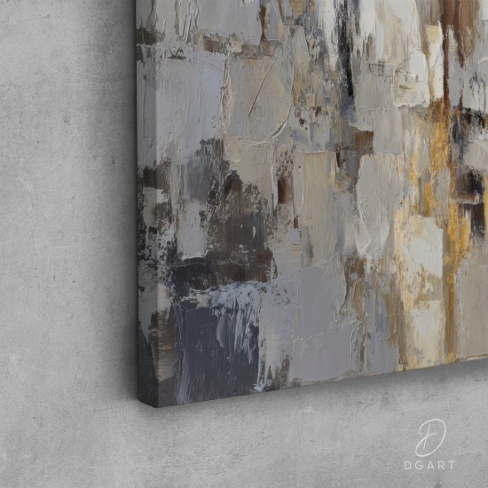 grazus ir modernus Paveikslas - Passing strangers ant drobes internetu