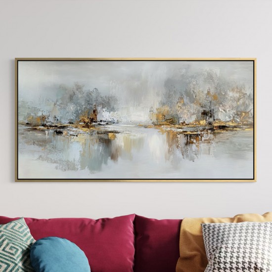 grazus ir modernus Paveikslas - Shimmering Stillness ant drobes internetu