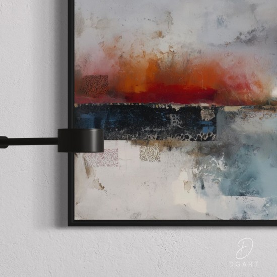 grazus ir modernus Paveikslas - Tide of Fire ant drobes internetu