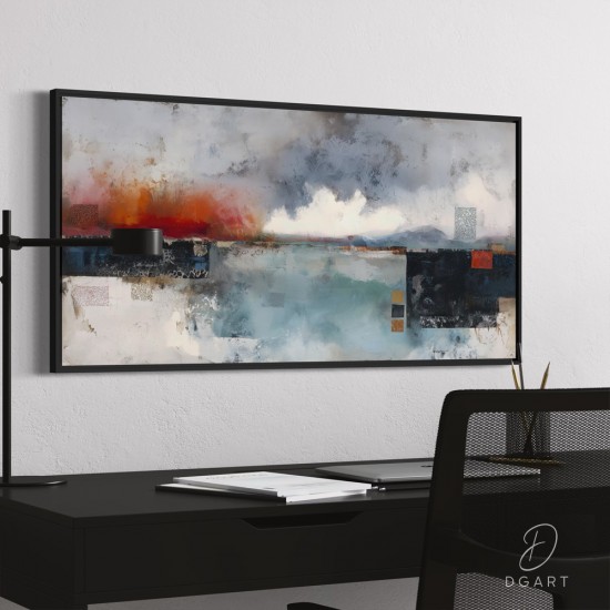 grazus ir modernus Paveikslas - Tide of Fire ant drobes internetu