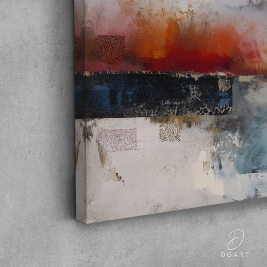 grazus ir modernus Paveikslas - Tide of Fire ant drobes internetu