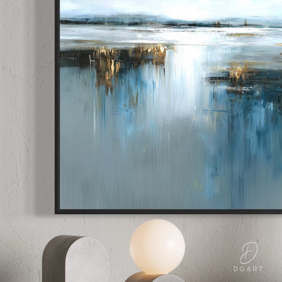 grazus ir modernus Paveikslas - Arctic drift ant drobes internetu