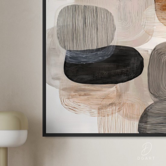 grazus ir modernus Paveikslas - Sandstone Whispers ant drobes internetu