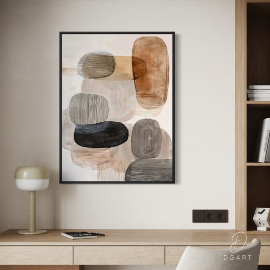 grazus ir modernus Paveikslas - Sandstone Whispers ant drobes internetu