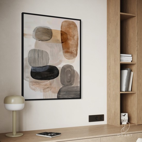 grazus ir modernus Paveikslas - Sandstone Whispers ant drobes internetu