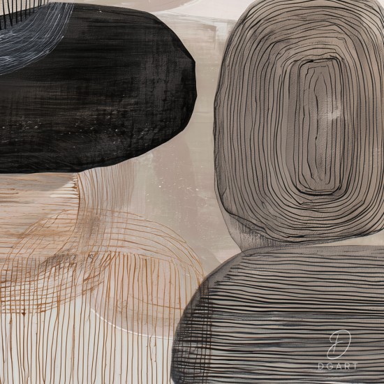 grazus ir modernus Paveikslas - Sandstone Whispers ant drobes internetu