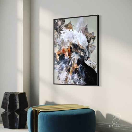 grazus ir modernus Paveikslas - Prism plumes ant drobes internetu