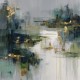grazus ir modernus Paveikslas - Traces of Renewal ant drobes internetu