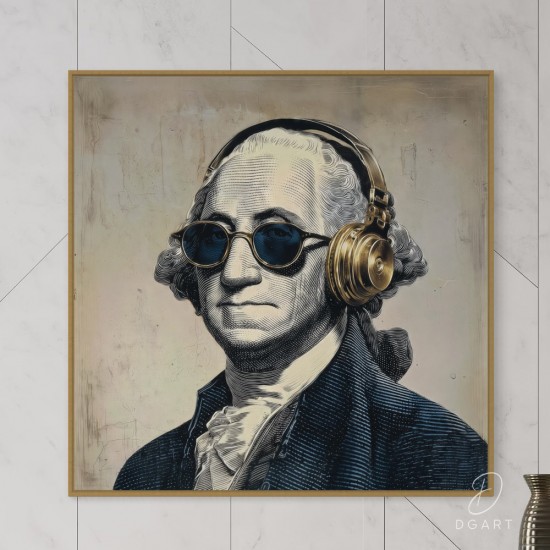 grazus ir modernus Paveikslas - Benjamin ant drobes internetu