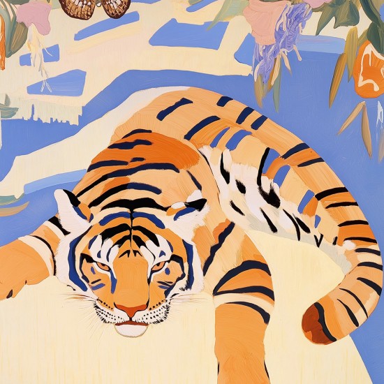 Paveikslas - Jungle Daydream grazus ir modernus Paveikslas - Jungle Daydream ant drobes internetu