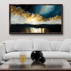 Paveikslas - Golden clouds