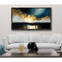 Paveikslas - Golden clouds