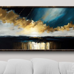 Paveikslas - Golden clouds