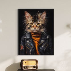 Paveikslas - Cat-titude