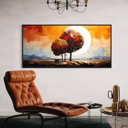 Paveikslas - Vibrant Duet of Dusk