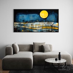 Paveikslas - Golden lunar glow