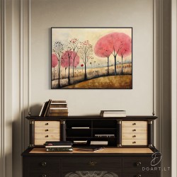 Paveikslas - Mystical Pink Grove