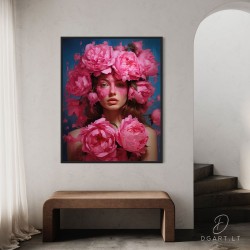 Paveikslas - The peony enigma