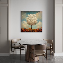 Paveikslas - Puffy branches