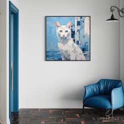 Paveikslas - Purrs and Paint Strokes