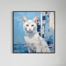 Paveikslas - Purrs and Paint Strokes