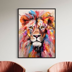 Paveikslas - Lion in blush