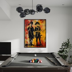 Paveikslas - Brother and sister in art