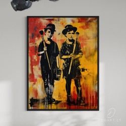 Paveikslas - Brother and sister in art