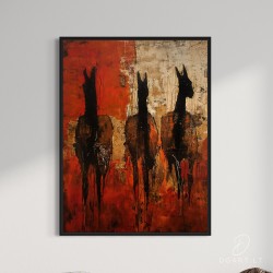 Paveikslas - Drip gallop