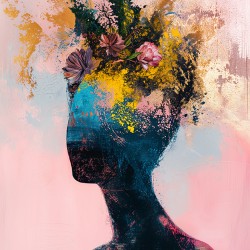 Įrėmintas printas - Ethereal muse