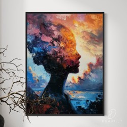 Paveikslas - Femme flourish