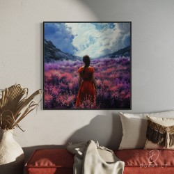 Paveikslas - Fields of lavender dreams