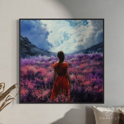 Paveikslas - Fields of lavender dreams