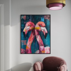 Paveikslas - Flamingo fusion