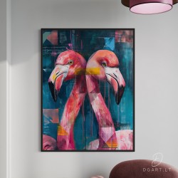 Paveikslas - Flamingo fusion