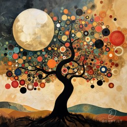 Įrėmintas printas - Moontree