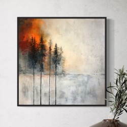 Paveikslas - Sinking trees