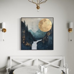 Paveikslas - Moonlit river