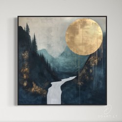 Paveikslas - Moonlit river