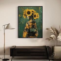 Paveikslas - Sunflower veil