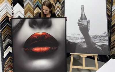 Kaip drobės atrodo gyvai?